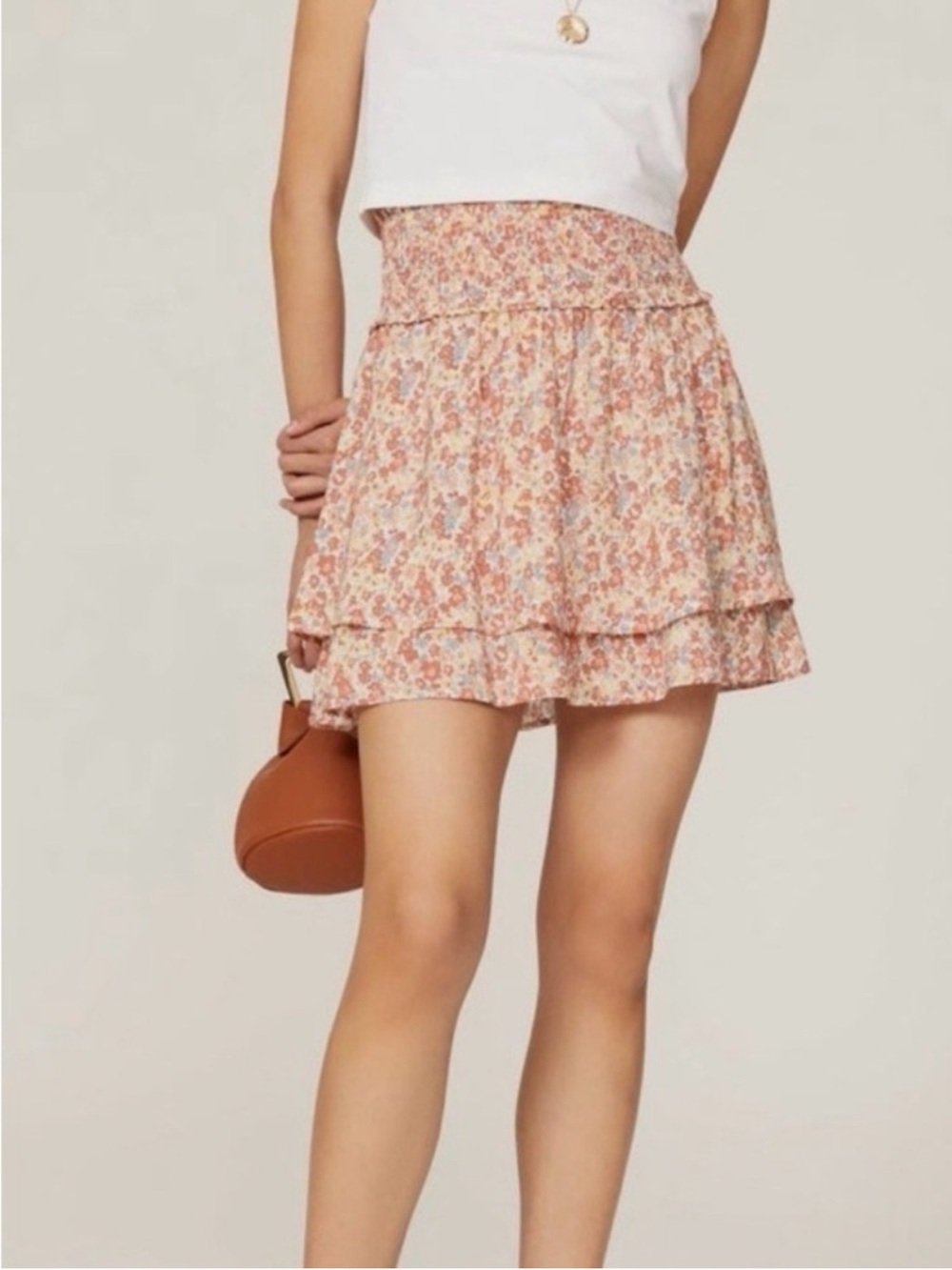 Rails Pink Multi Wildflower Addison Skirt Size L